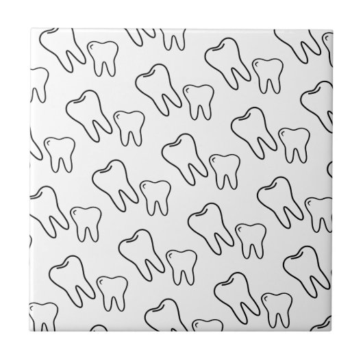 歯 タイル (正面)