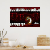 歯 ポスター (キッチン)