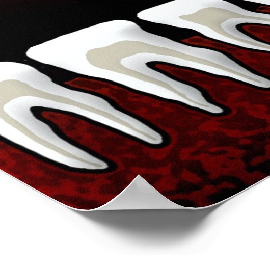 歯 ポスター (角)