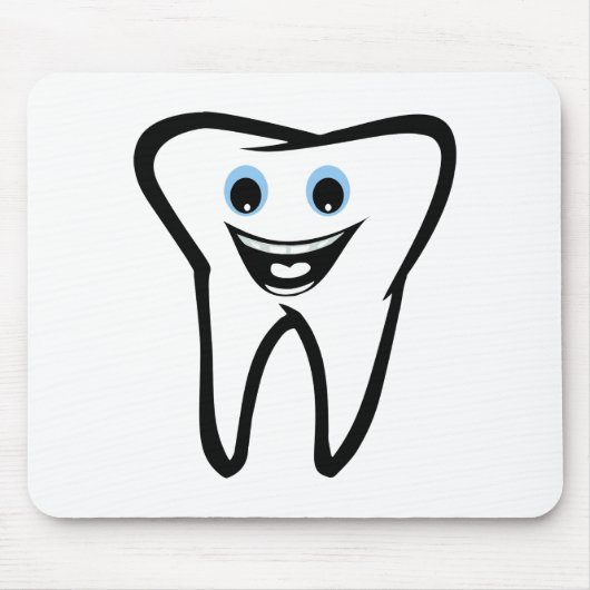 歯 マウスパッド (正面)