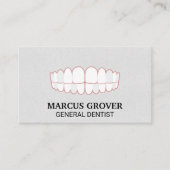 歯 | 歯科医 名刺 (正面)