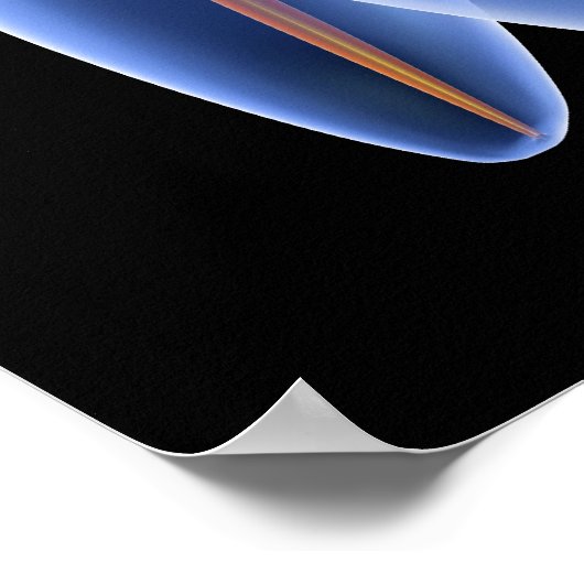 歯、臼歯の透明断面 ポスター (角)