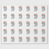 歯Be歯科メリー歯科医クリスマスクリスマス ラッピングペーパー (フラット)