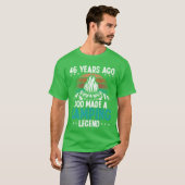 歳のキャンピングレジェンドスカウトの誕生日キャンパー兄弟 Tシャツ (正面フル)