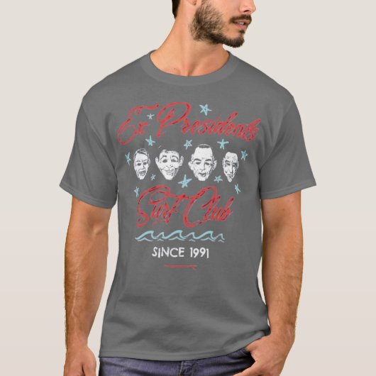 歴代大統領サーフクラブ Tシャツ (正面)
