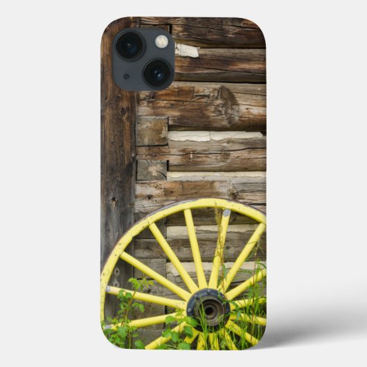 歴史ある古きゴールドタウンの古い荷車の車輪 Case-Mate iPhoneケース (裏面)