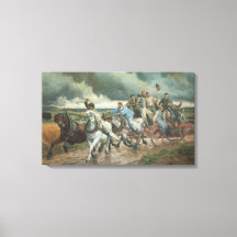 歴史ある消防車（Eugene Burnand著）