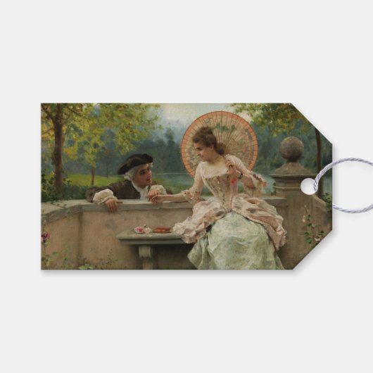 歴史ある若い恋人たち|過去記事 ギフトタグ (正面(横))