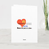 歴史おもしろい的なクリスマスカード カード (裏面)