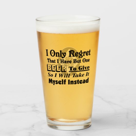 歴史おもしろい的なビールことわざ タンブラーグラス (ドリンク正面)