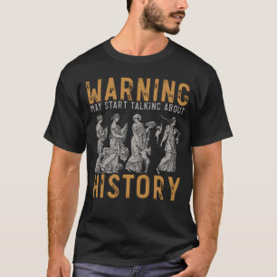 歴史おもしろい研究職歴史家 Tシャツ