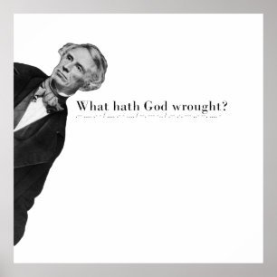 歴史からインスピレーションを得たモールス・コード ポスター