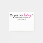 歴史か。 -付箋 ポストイット (正面)