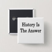 歴史が答えだ 缶バッジ (正面&裏面)
