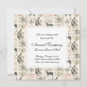 歴史と科学 - 知識の探求 招待状 (正面)