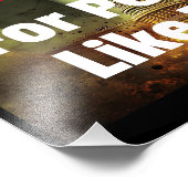 歴史には政治警告的な風刺がある フォトプリント (角)