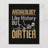 歴史のように汚い考古学 ポストカード (正面)