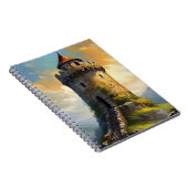 歴史のエコー、古い警備塔 ノートブック (右側)