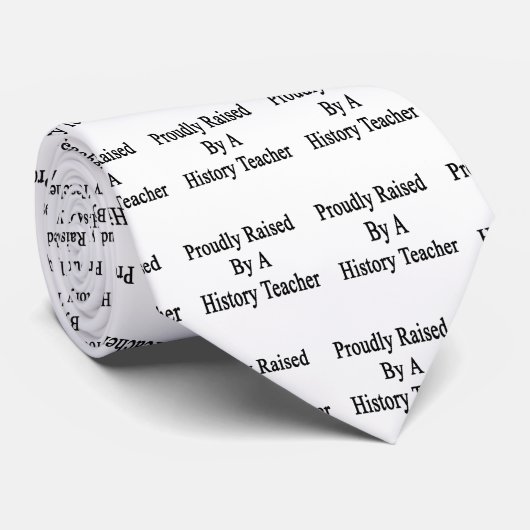 歴史の先生によって得意気に上げられて ネクタイ (ロール)