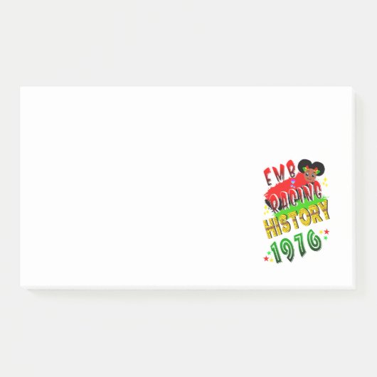 歴史の受け入れ1976 ポストイット (正面)
