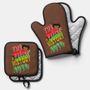 歴史の受け入れ1976 鍋つかみ&鍋敷きセット