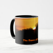 歴史の夜明け マグカップ (正面左)