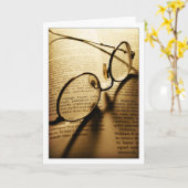 歴史の授業カード カード (黄色い花)