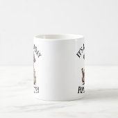 歴史の良い一日 – ビンテージ風デザイン コーヒーマグカップ (中央)