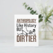 歴史は汚いが法医学の人類学 ポストカード (スタンド正面)