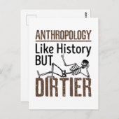 歴史は汚いが法医学の人類学 ポストカード (正面/裏面)