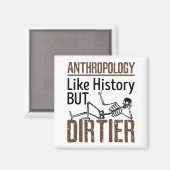 歴史は汚いが法医学の人類学 マグネット (正面/裏面)