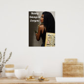 歴史は誰にでも属している ポスター (キッチン)