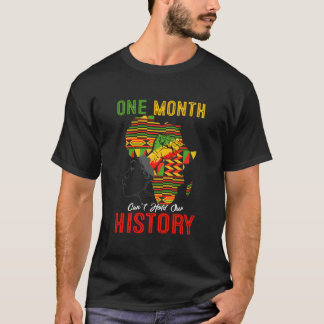 歴史は1ヶ月では収まらない Junenth Fist Map Tシャツ
