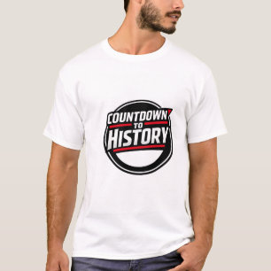 歴史へのカウントダウンTシャツ - 世界的なイベントにインスパイアされたデザイン Tシャツ