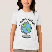 歴史をつくる 学校の服 トライブレンドＴシャツ (正面)