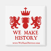 歴史を作る マグネット (正面)