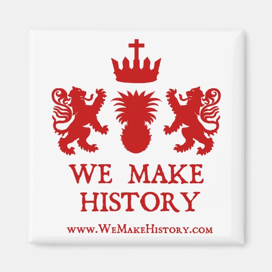 歴史を作る マグネット (正面)