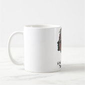 歴史を作読る優れた女性 コーヒーマグカップ (左)