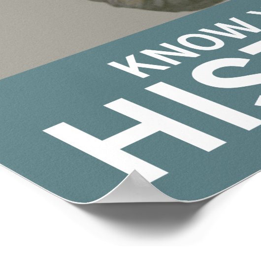 歴史を知れ！ ポスター (角)