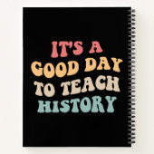 歴史を語る良い日教えだ。 ノートブック (裏面)