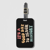 歴史を語る良い日教えだ。 ラゲッジタグ (正面縦)