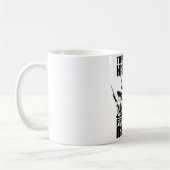 歴史を通して、自由な人は抵抗します コーヒーマグカップ (左)