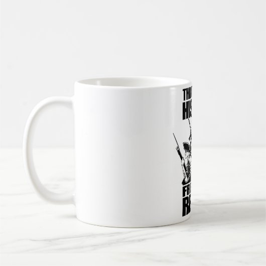 歴史を通して、自由な人は抵抗します コーヒーマグカップ (左)