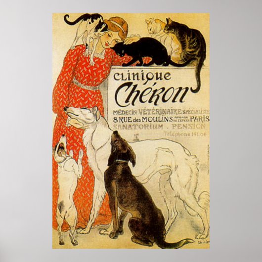 歴史アートポスター&カンバス – Veteranarian ポスター (正面)