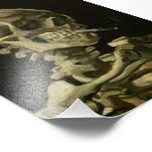 歴史アート「燃えるスカル」 フォトプリント            (角)