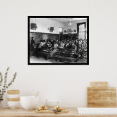 歴史クラスTuskegee研究所1902 ポスター (キッチン)