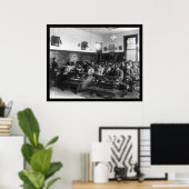 歴史クラスTuskegee研究所1902 ポスター (ホームオフィス)