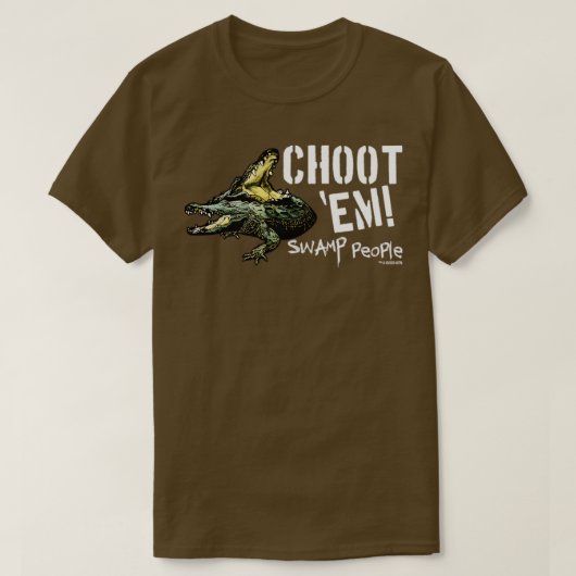 歴史スワンプピープルChoot Em Tシャツ – 11 (デザイン正面)