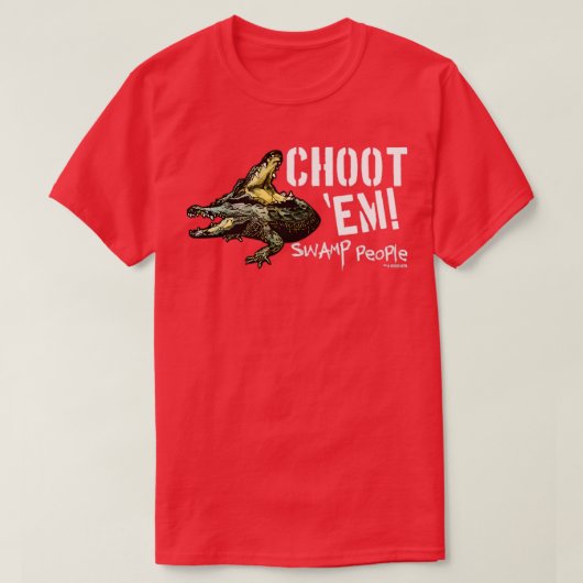 歴史スワンプピープルChoot Em Tシャツ – 12 (デザイン正面)