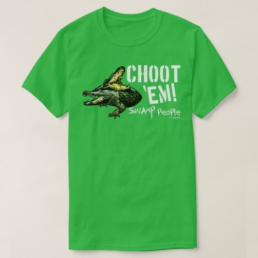 歴史スワンプピープルChoot Em Tシャツ – 14 (デザイン正面)